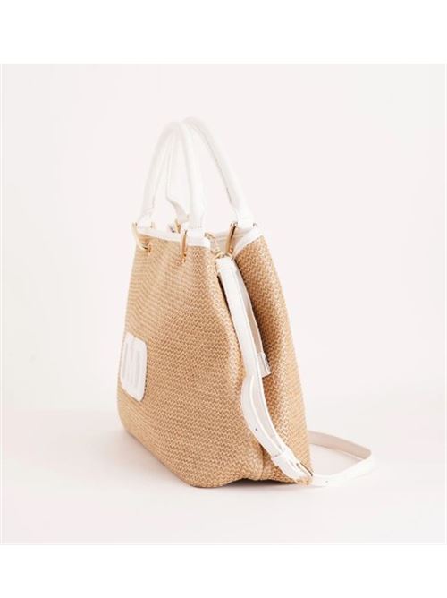 Marc Ellis Bag Brooke straw MARC ELLIS | BROOKE STRAW.NATURALE/WHI